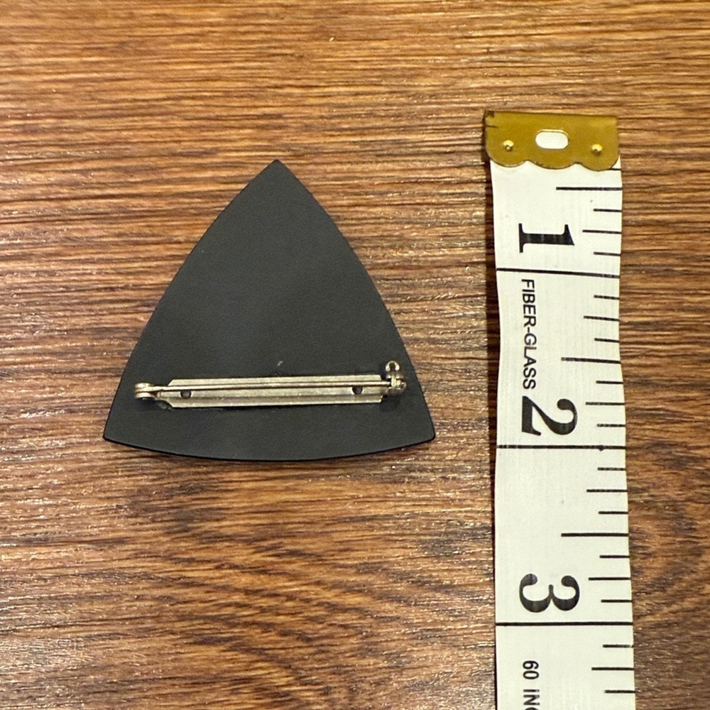 Colorful Geometric Brooch - Picture 3 of 4